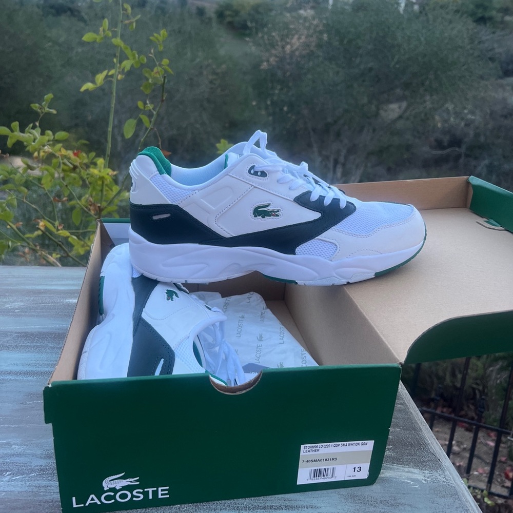 🔥sale🔥Lacoste mens Storm 96 Sneakernon Deal Sz13